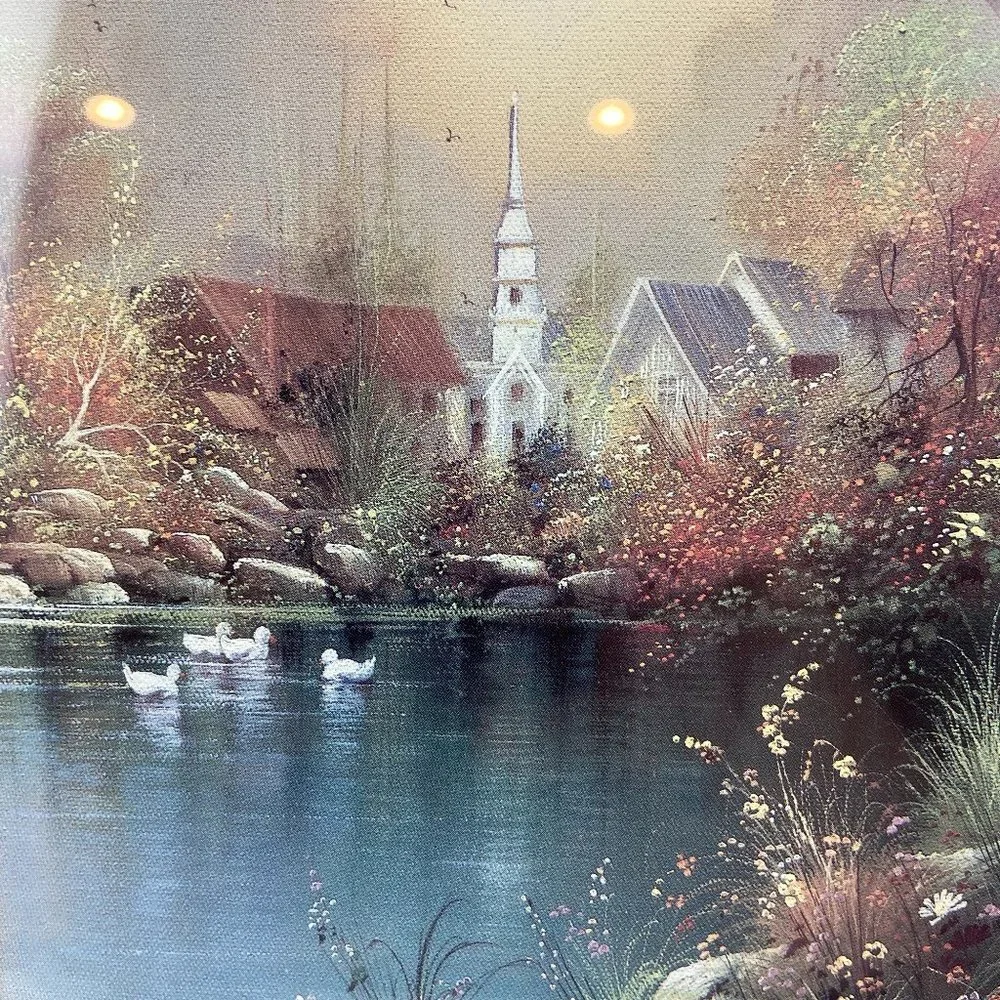 Vtg Andres Orpinas Art Print 12